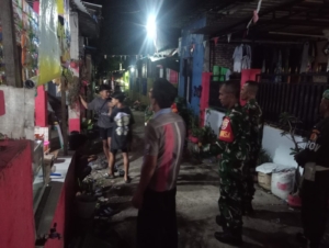 Koramil Rasanae dan PPM Gotong Royong Hidupkan Kembali Ronda Malam di Kota Bima