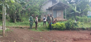 TNI dan Pemdes Fuisama Bersinergi Siapkan Lahan Koperasi Merah Putih