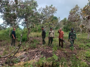 Dandim 1625/Ngada Tinjau Lahan Pembangunan Koperasi Merah Putih di Nangaroro