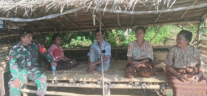 Babinsa Koramil 1602-02/Wolowaru Laksanakan Komsos dan Pamwil di Dusun Ratebata