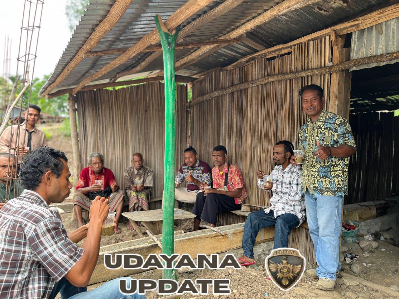 Perkuat Persaudaraan, Satgas Pamtas Yonarhanud 2 Kostrad Bagikan Bubur Bergizi di GMIT Haumeniana