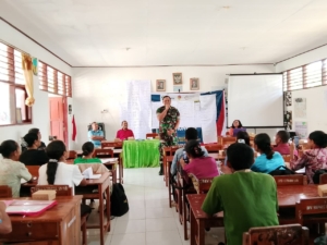 Dandim 1621/TTS Dorong Gotong Royong Pembangunan Koperasi Merah Putih di Forum Komunikasi Pengurus