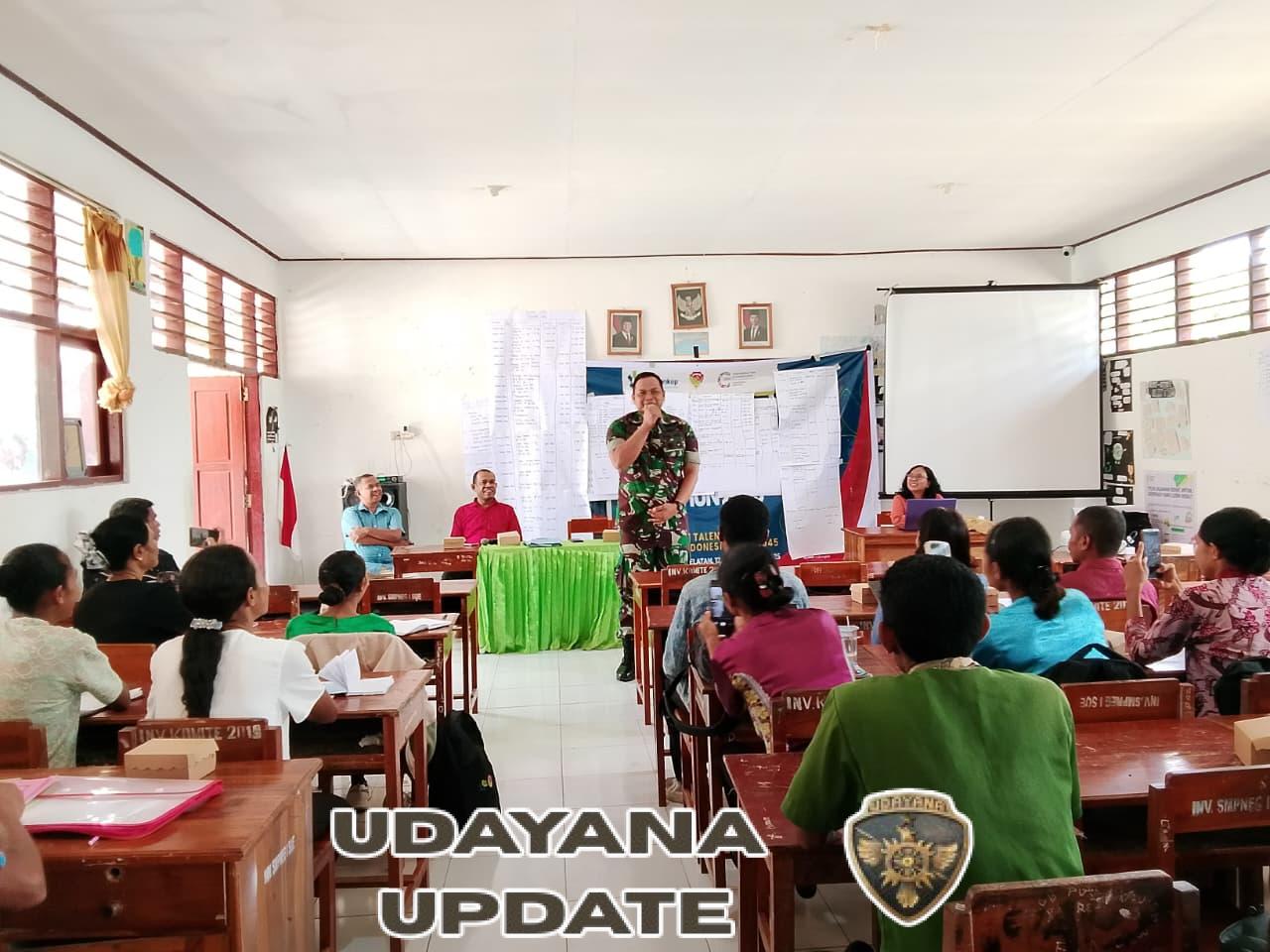 Dandim 1621/TTS Dorong Gotong Royong Pembangunan Koperasi Merah Putih di Forum Komunikasi Pengurus