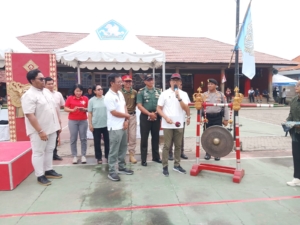 “Babinsa–Bhabinkamtibmas Kawal Ketat LKBB Pembaris Dewata Championship II 2025 di SMAN 2 Singaraja