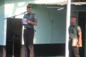 Dandim 1615/Lombok Timur Pimpin Upacara Peringatan Hari Juang TNI AD Tahun 2025
