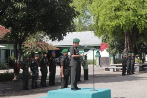 Puncak Peringatan Hari Juang Tentara Nasional Indonesia Angkatan Darat Ke-80, Kodim Belu Gelar Upacara