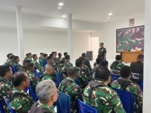 Dandim 1601/Sumba Timur Ambil Jam Komandan, Tekankan Kesehatan dan Etika Bermedsos