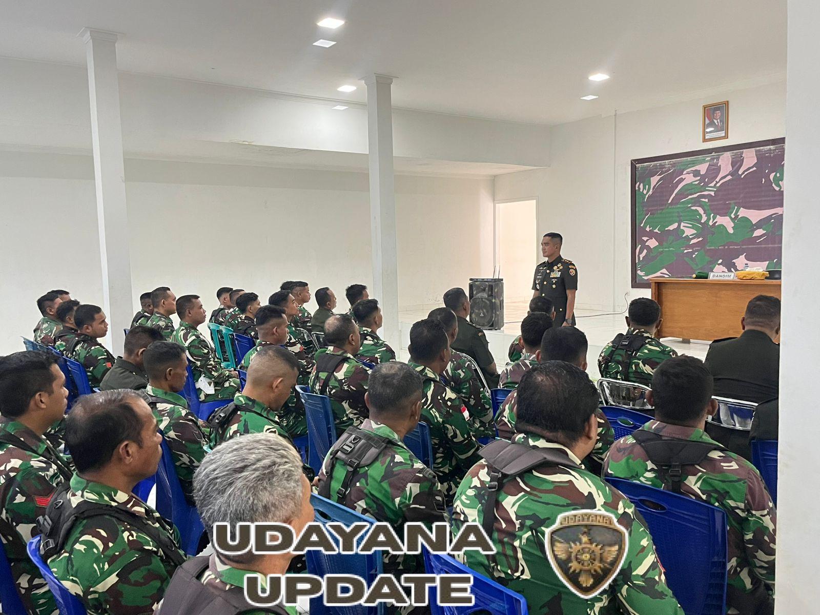 Dandim 1601/Sumba Timur Ambil Jam Komandan, Tekankan Kesehatan dan Etika Bermedsos