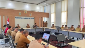 Dandim 1603/Sikka Hadiri Rakor Persiapan Lahan Pembangunan Gerai Koperasi Merah Putih