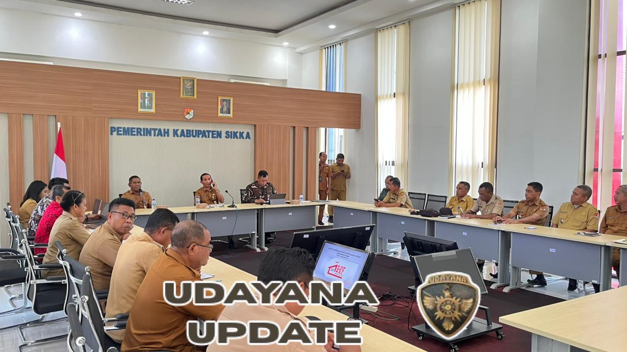 Dandim 1603/Sikka Hadiri Rakor Persiapan Lahan Pembangunan Gerai Koperasi Merah Putih