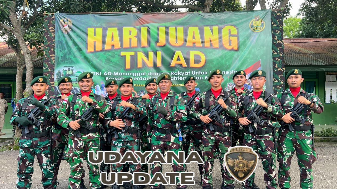 Satgas Pamtas Hadiri Upacara Hari Juang Kartika di Kodim 1605 Belu