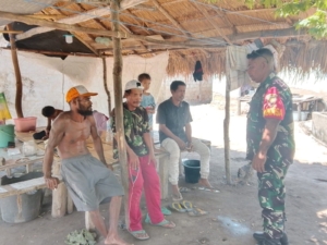 Cegah Kenakalan Remaja, Babinsa Koramil 1622-02/Pantar Lakukan Sosialisasi