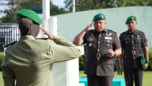 Semangat Juang Prajurit Terus Diperkuat, Kodim 1630/Mabar Peringati Hari Juang TNI AD