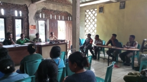 Babinsa Rubit Hadiri Musdes Perubahan APBDes TA 2025 dan Pendataan Aset Desa