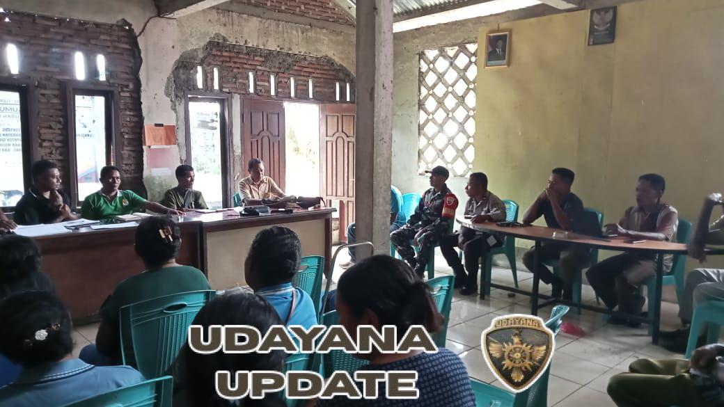 Babinsa Rubit Hadiri Musdes Perubahan APBDes TA 2025 dan Pendataan Aset Desa