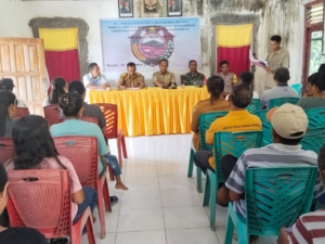 Babinsa Koramil 1602-02/Wolowaru Hadiri Musrenbangdes Desa Wonda Penetapan RKPDesa 2026