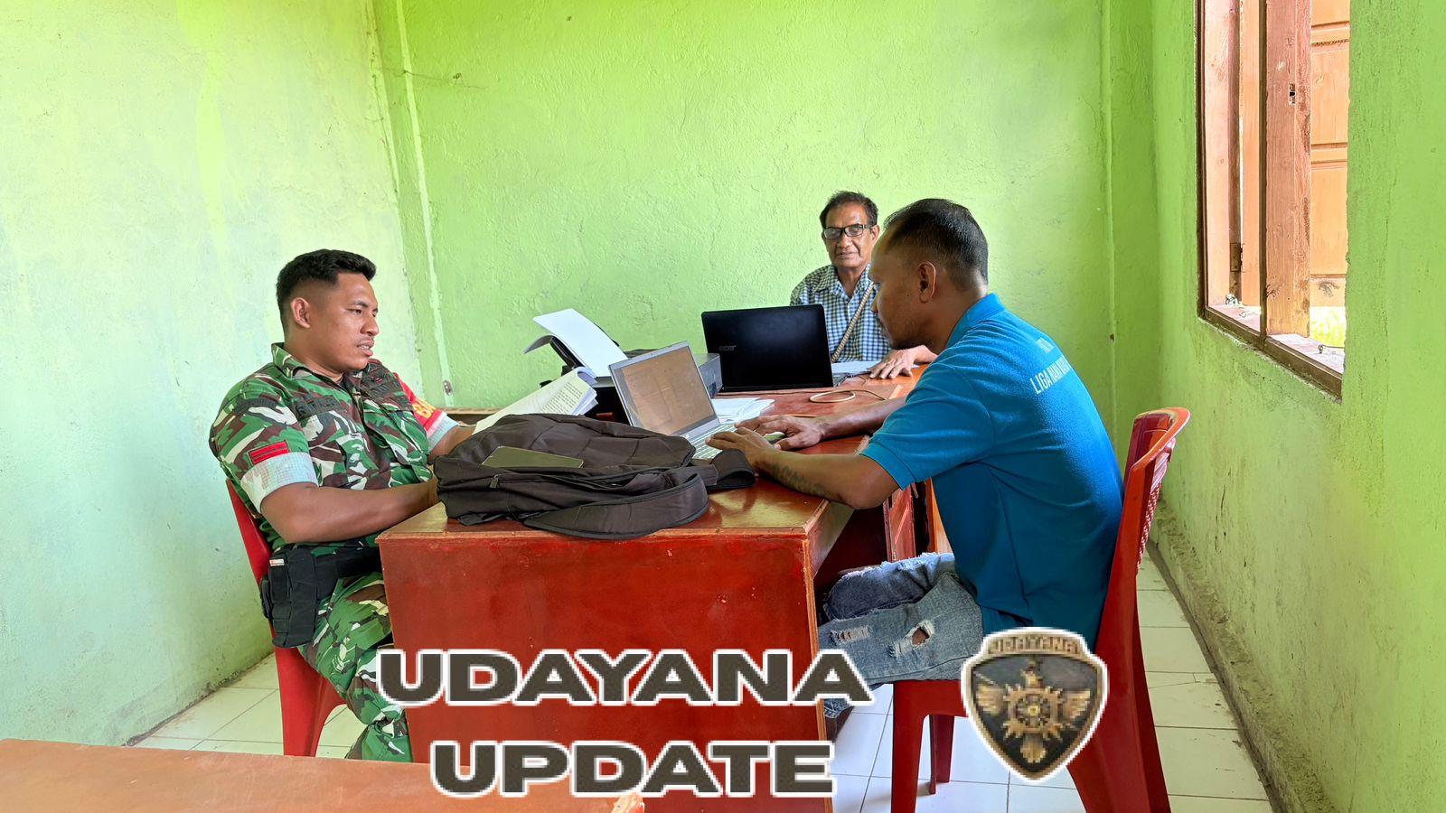 Babinsa Koramil 1602-04/Maurole Laksanakan Pamwil, Puldata, dan Komsos di Desa Loboniki