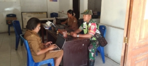 Babinsa Koramil Wolowaru Laksanakan Puldata Ter dan Pamwil di Desa Detupera