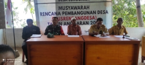 Babinsa Koramil 1602-02/Wolowaru Hadiri Musrenbangdes Desa Lunggaria, Dukung Pembangunan Partisipatif