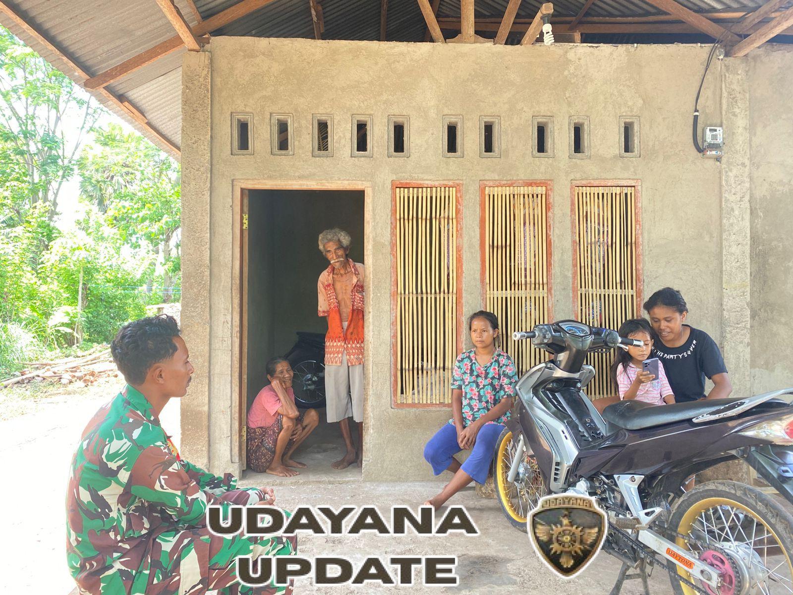 Babinsa Wairkoja Laksanakan Komsos Bersama Kelompok Masyarakat