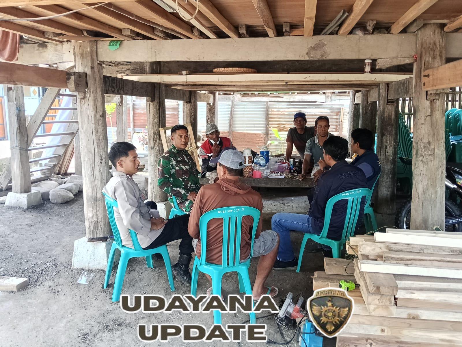 Babinsa Belo Laksanakan Komsos dan Patroli Wilayah, Ciptakan Situasi Aman dan Kondusif