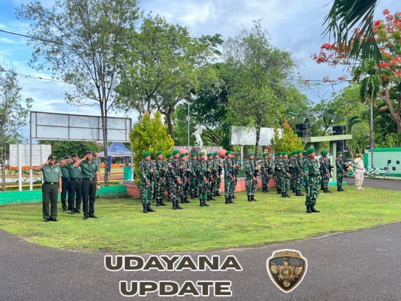 Kasdim 1601/Sumba Timur Pimpin Upacara 17-an, Bacakan Amanat Pangdam IX/Udayana