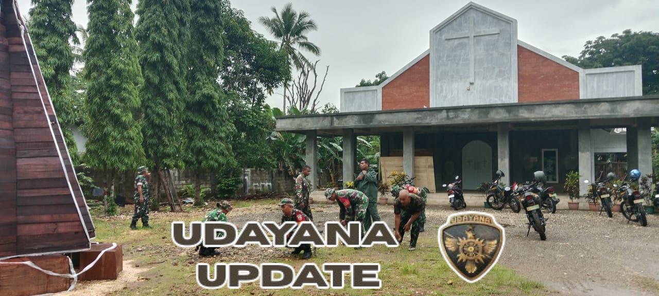 Koramil Kupang Gelar Karya Bakti Hari Juang TNI