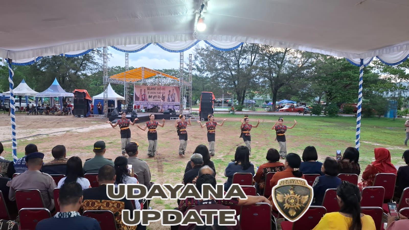 Dandim 1601/Sumba Timur Hadiri Pembukaan Pameran UMKM HUT ke-67 Provinsi NTT di Waingapu