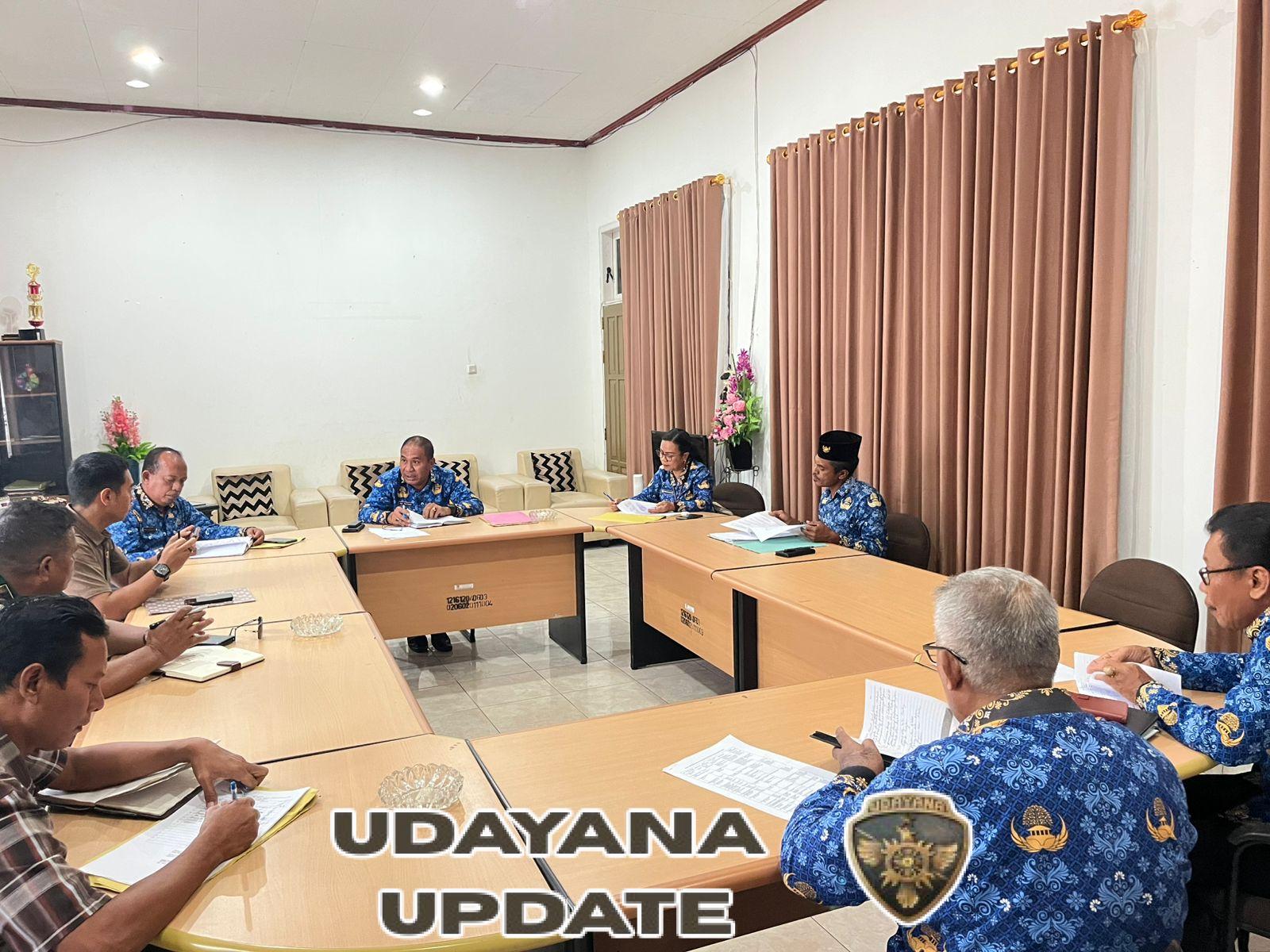 Pjs.Pasi Intel Kodim 1601/Sumba Timur Hadiri Rapat Koordinasi Pemantauan Orang Asing dan TKA