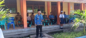 Babinsa Koramil Maurole Hadiri Apel Kesadaran dan Laksanakan Pamwil di Desa Ranokolo Selatan