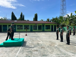 Kodim 1622/Alor Gelar Corp Raport Pindah Satuan di Makodim