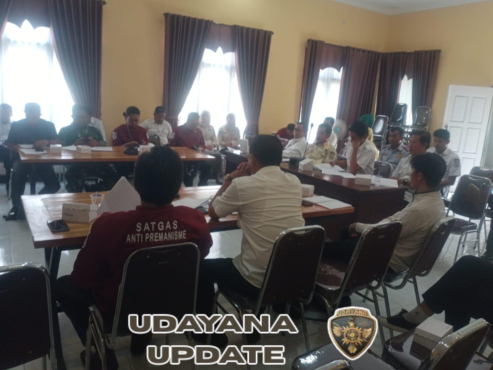 Kasdim 1628/Sumbawa Barat Hadiri Kegiatan Pengawasan dan Pembinaan Ormas di KSB