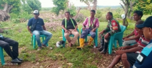 Proyek Sentra Garam Nasional Rote Timur Dikawal Ketat Babinsa Kodim 1627/RN