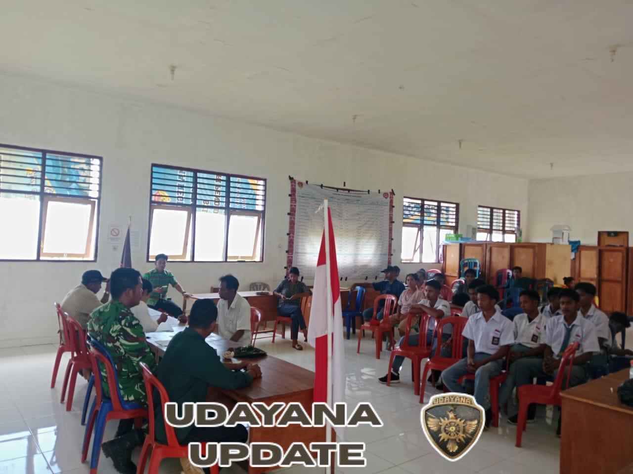 Cegah Bullying dan Tawuran, Babinsa Koramil 04/Tabundung Masuk Sekolah