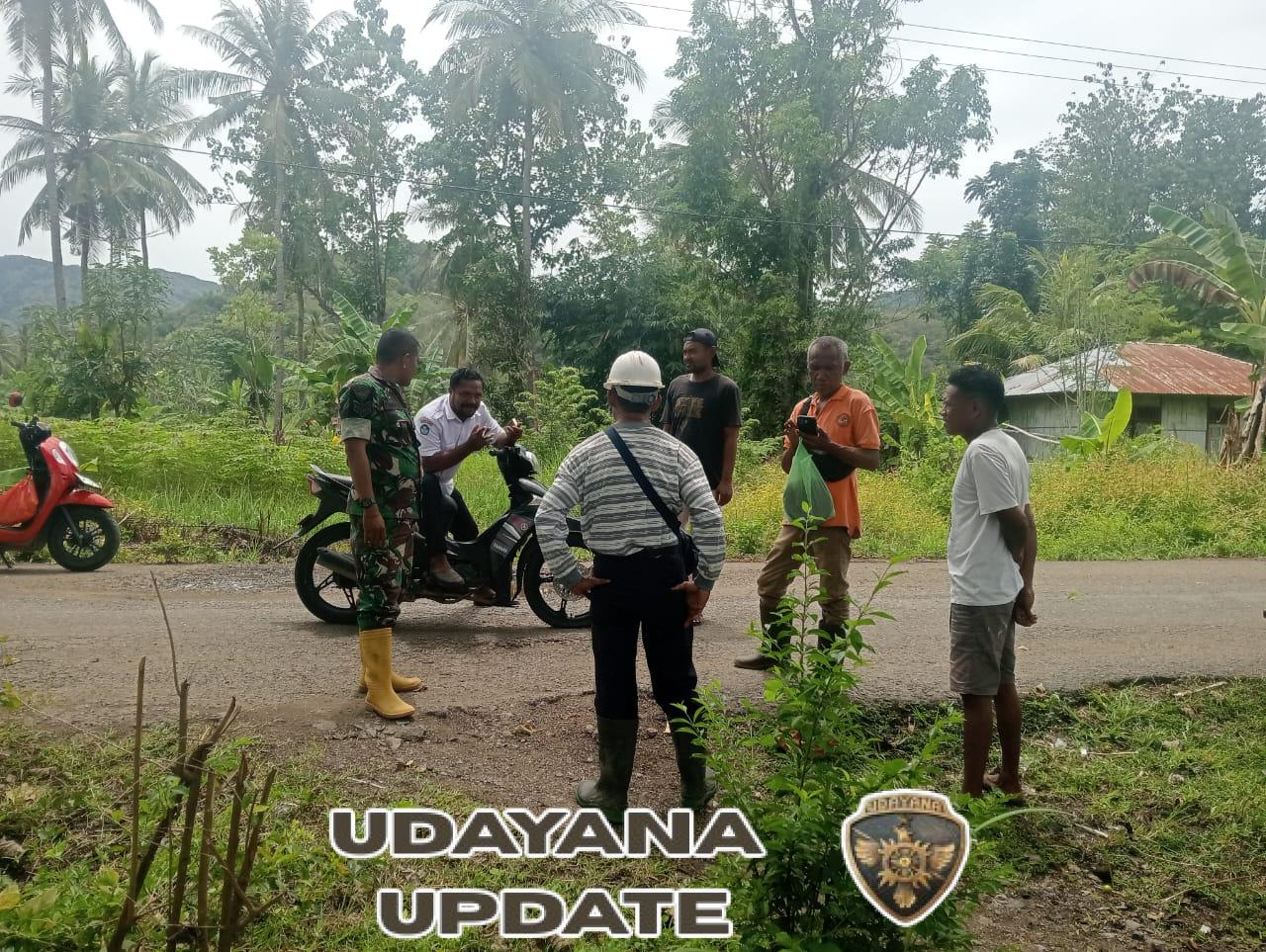 Perkuat Kamtibmas, Babinsa Koramil Maurole Pantau Situasi dan Serap Aspirasi Warga