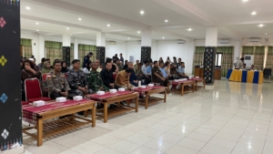 Pasilog Kodim 1630/Mabar Hadiri Pembayaran Ganti Rugi Lahan Pembangunan Embung Anak Munting