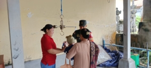 Babinsa Taro Kawal Posyandu Ubung Sari, Wujud Kepedulian TNI terhadap Kesehatan Balita