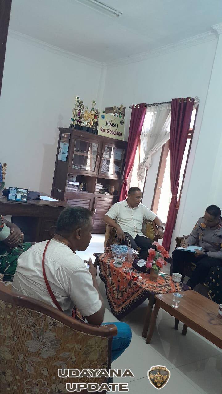 Babinsa Koramil Boawae Hadiri Rapat Koordinasi Akhir Tahun Tingkat Kecamatan