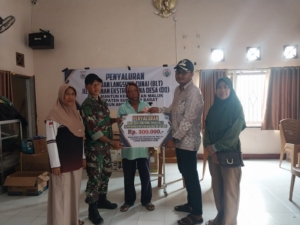 TNI Hadir, Penyaluran BLT Dana Desa di Mantun Berjalan Aman dan Lancar