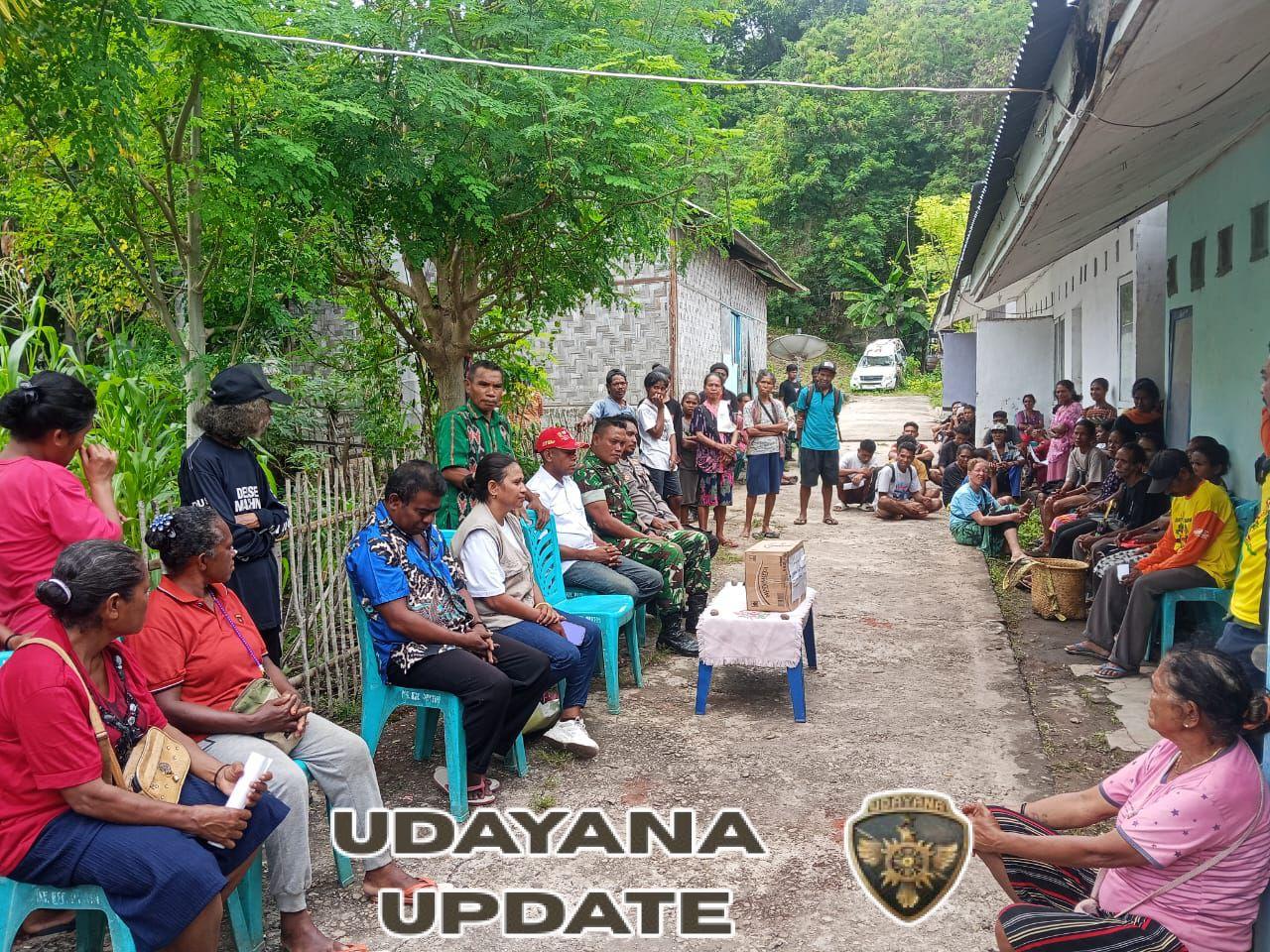 TNI-Polri Kawal Penyaluran Bantuan Sosial di Kecamatan Pantar Timur