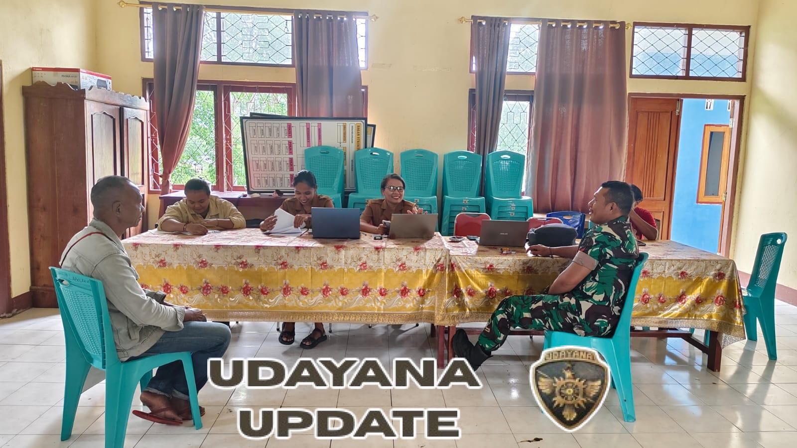 Babinsa Koramil 1625-05/Aesesa Laksanakan Komsos dan Monitoring Wilayah di Desa Labolewa