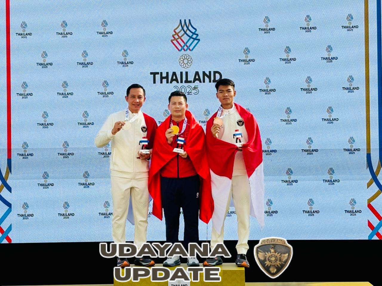 Prajurit Udayana Pelda Dewa Putu Yadi Suteja Persembahkan Dua Perak SEA Games 2025