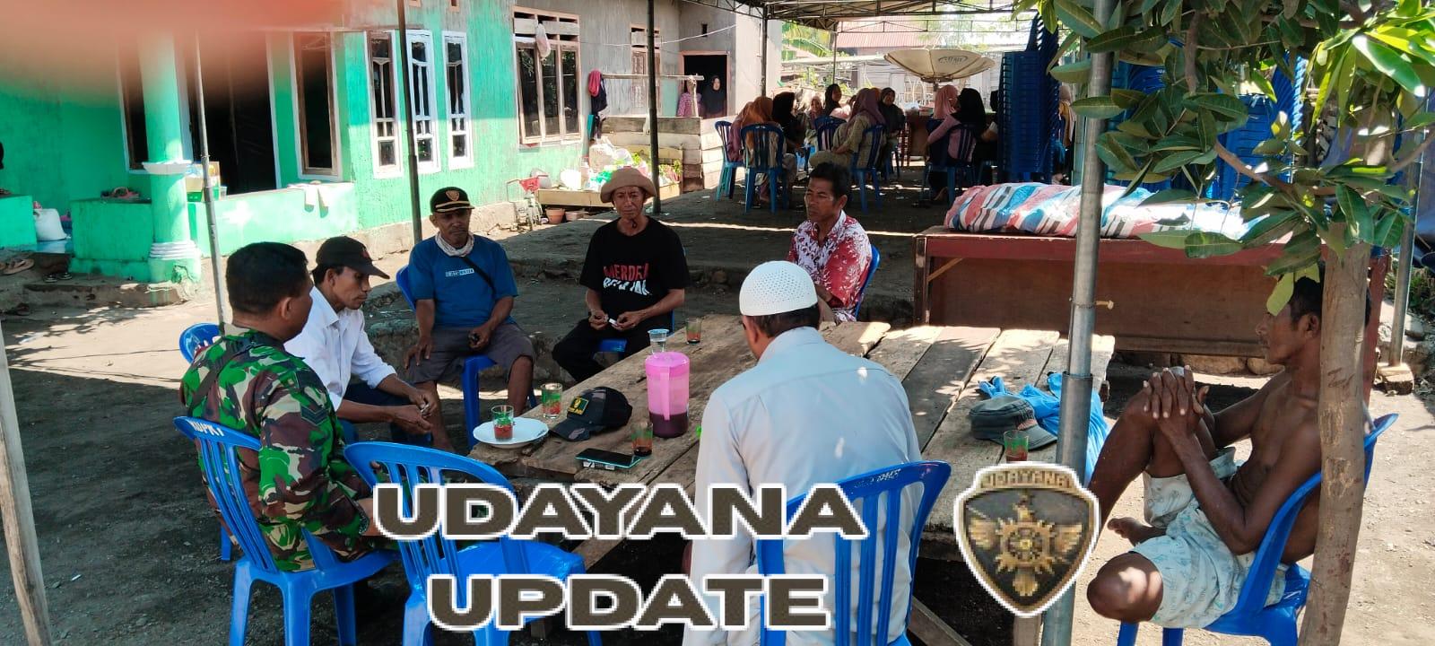 Babinsa Koramil 1614-05/Pekat Laksanakan Komsos Bersama Warga Desa Pekat