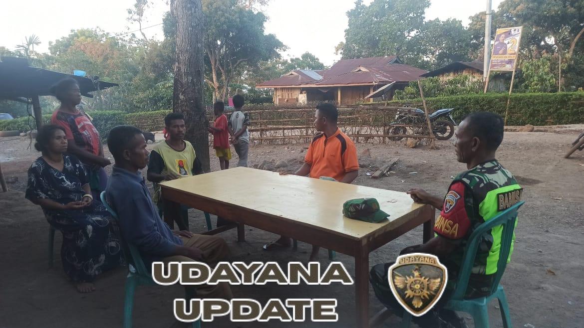 TNI AD Hadir di Tengah Warga, Babinsa Laksanakan Pamwil dan Komunikasi Sosial di Desa Pise