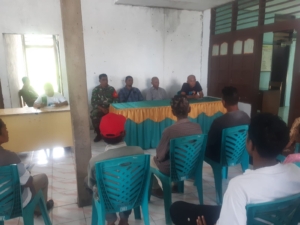 Babinsa Koramil 1603-04 Dampingi Penyelesaian Sengketa Tanah Warga