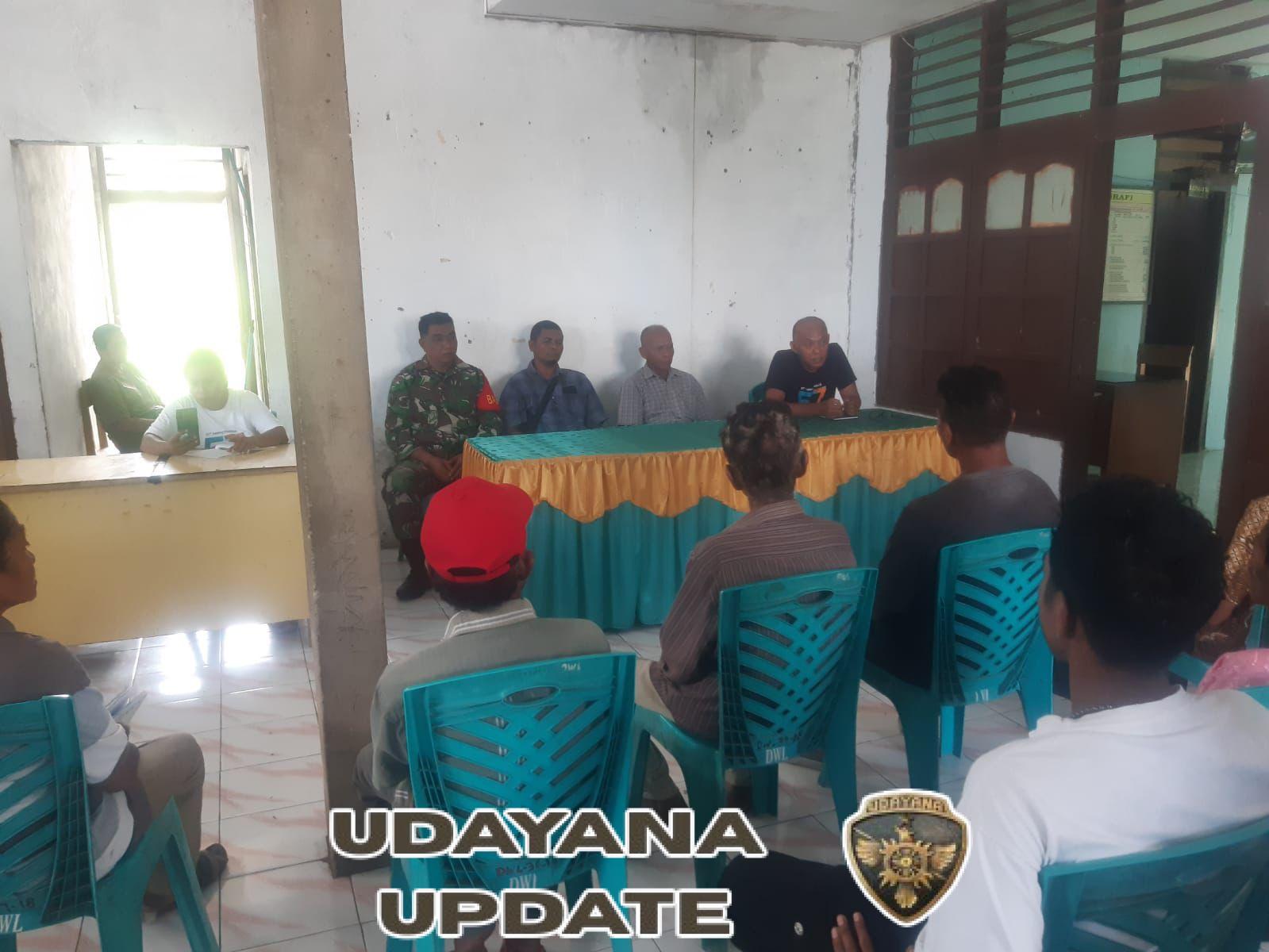 Babinsa Koramil 1603-04 Dampingi Penyelesaian Sengketa Tanah Warga