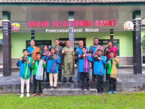 Dandim 1613/Sumba Barat Sambut Atlet Tinju Peraih 4 Emas di Piala Gubernur Cup