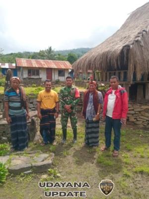 Cegah Konflik Warga, Babinsa Koramil 02/Wolowaru Dorong Penyelesaian Sengketa Secara Adat
