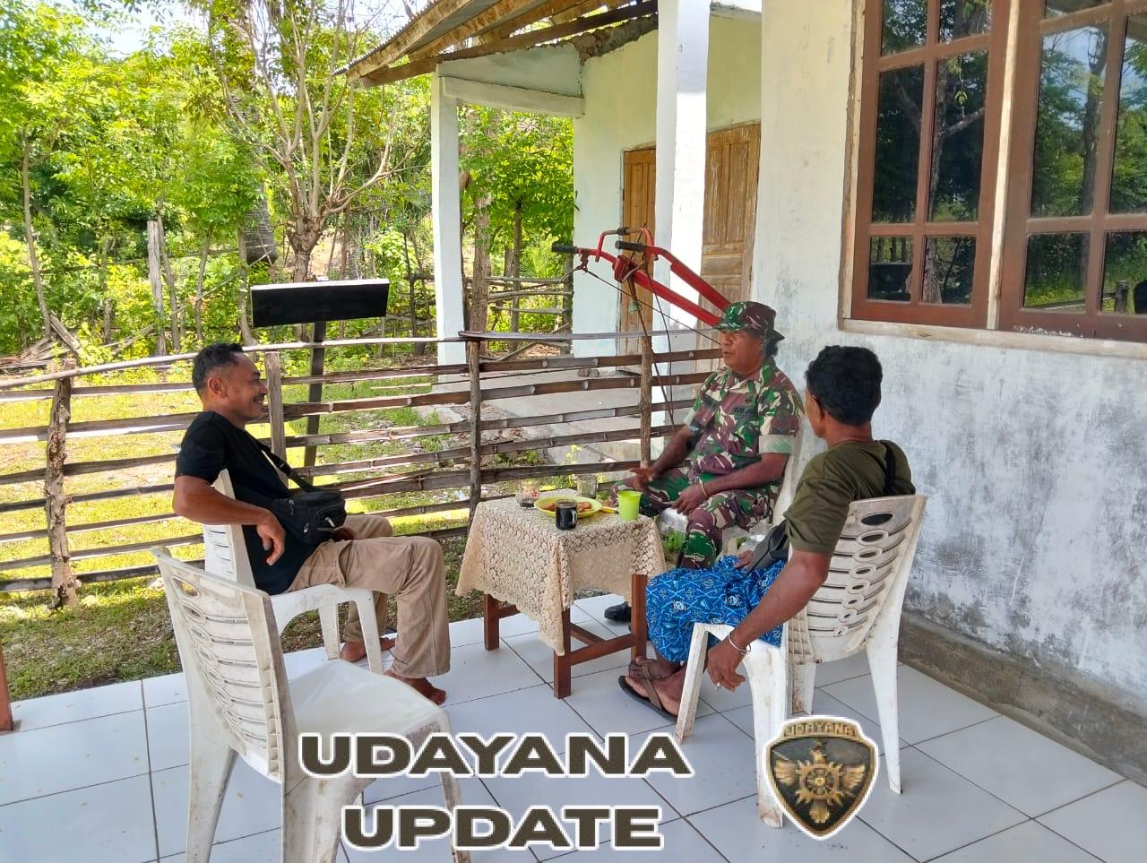 Komsos Babinsa Bahas Distribusi Pupuk Subsidi Tepat