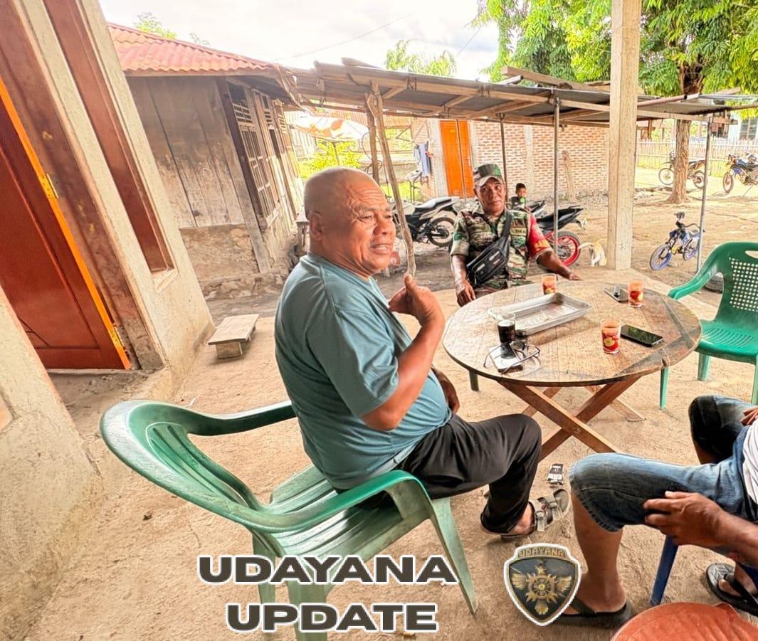 Kehadiran Babinsa, Warga Desa Ndondo Rasakan Rasa Aman dan Nyaman